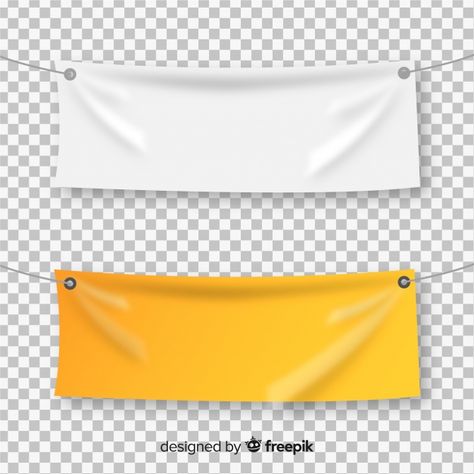 Collection of realistic textile banners ... | Free Vector #Freepik #freevector #banner #poster #business #template Banner Template Photoshop, Photoshop Poster Design, Retro Games Wallpaper, Poster Business, خريطة ذهنية, Banner Png, Calendar Design Template, Cloth Banners, Free Psd Flyer Templates