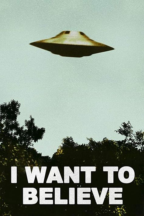 I Want To Believe Poster, 90s Poster, The Truth Is Out There, Image Dbz, Giant Poster, Movie Decor, I Want To Believe, Earth Photos, Cool Wall Decor