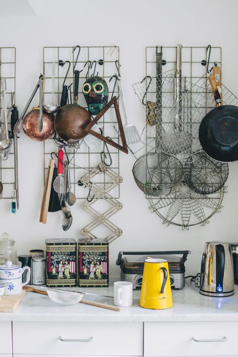 Rochelle Canteen, Fergus Henderson, Emily Henderson Design, Communal Kitchen, Design 101, Style Deco, Old Kitchen, Wall Racks, Ferm Living