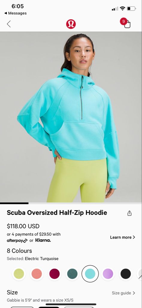 Half Zip Hoodie, Women's Hoodies, Cozy Fabric, Lulu Lemon, Women Hoodies Sweatshirts, Sweater Weather, Outerwear Women, Half Zip, Oversized Fits