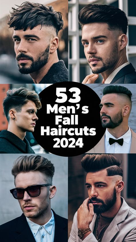 Short Haircuts For Fall 2024 offer fresh and stylish options for women. Those with straight hair and round faces can find flattering cuts that add definition and charm. The latest ideas include edgy styles with layers and bangs, perfect for creating a modern look. Japanese-inspired short haircuts are gaining popularity for their distinctive appeal. For those with thick hair, short can help manage volume while still looking chic. Blonde tones and fades are trending, adding a contemporary edge. Men’s Popular Haircuts 2024, Men Haircut 2024 Trend, 2024 Hair Trends For Men, Mens Haircut 2024, Mens Hairstyles 2024, Men Haircut 2024, Short Hair For Thick Hair, Haircuts For Fall, Hair For Thick Hair