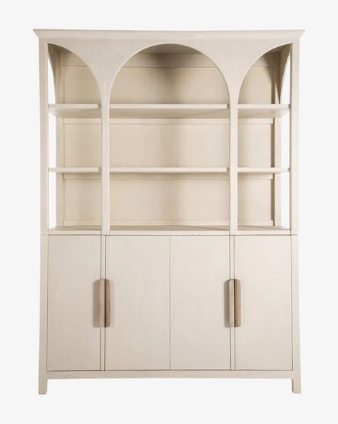 Sleek Cabinet, Drum Side Table, Unique Cabinets, Traditional Cabinets, Door Displays, Mcgee & Co, The Cabinet, Build Your Dream Home, White Cabinets