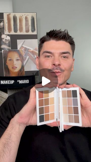 Make Up By Mario Palette Looks, Makeup By Mario Palette Looks, Makeup By Mario Palette, Mario Palette, Makeup By Mario, Neutral Palette, Shadow Palette, Makeup Products, Skin Makeup