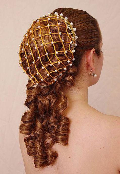 Historical Hairstyles, Medieval Hairstyles, Victorian Hairstyles, Hair Nets, Hair Net, Prom Ideas, Fairy Wings, Vintage Hairstyles, Hair Dos