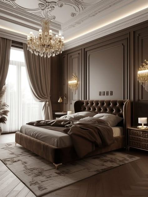 Bedrooms With Character, Victorian Bedroom Design, Modern Primary Bedroom, Bedroom Wall Colour Combination, Modern Victorian Bedroom, Modern Bedroom Colors, Victorian Bedroom, Modern Farmhouse Bedroom, Cozy Bedroom Ideas