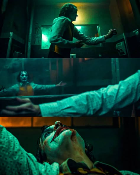 DC Family on Instagram: “This right here was the most impactful scene I've seen in a very long time. I'll explain why after more people get a chance to see the…” October Poster, Color In Film, Joker Film, Thriller Drama, Filmmaking Inspiration, Filmmaking Cinematography, Joker 2019, Septième Art, Cinematic Lighting