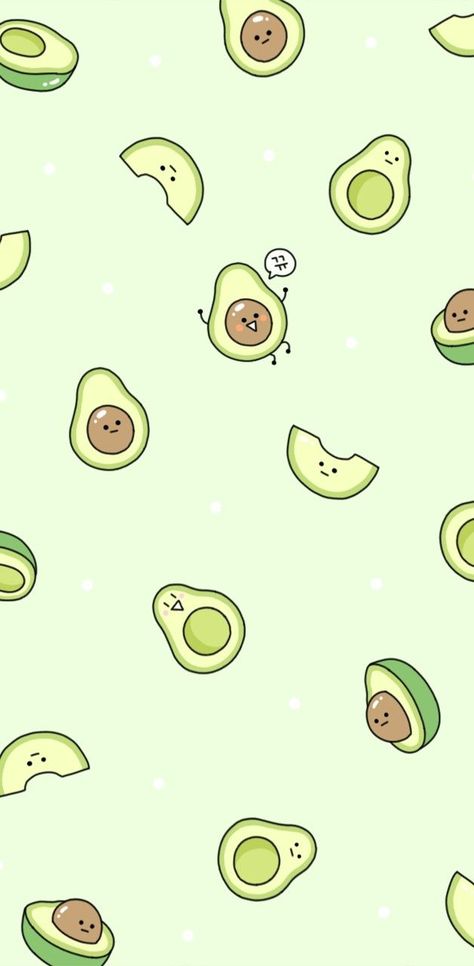 Cute Food Wallpaper, Wallpaper Cantik Iphone, Iphone Wallpaper Preppy, Cute Home Screen Wallpaper, Wallpaper Iphone Boho, Phone Wallpaper Boho, Cute Wallpapers For Ipad, Cute Avocado, Simple Phone Wallpapers