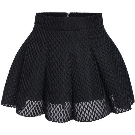 Black Mesh Flare Mini Skirt ($15) ❤ liked on Polyvore featuring skirts, mini skirts, bottoms, saias, pants, black, short skirts, mini skirt, flared hem skirt and flare short skirt Mini Flare Skirt, Mini Shirts, Flare Mini Skirt, Mesh Mini Skirt, Stile Casual Chic, Rok Mini, Flared Skirts, Flared Mini Skirt, Skirt Denim