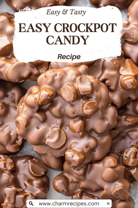 Chocolate Charlie Candy Recipe, Captain Crunch Candy Recipe, Cuban Lunch Chocolates, Chocolate Candy Recipes Homemade Easy, Crock Pot Christmas Candy Recipes, Crockpot Peanut Candy, Crockpot Rocky Road Candy, Crockpot Candy With Peanut Butter, Crock Pot Candy Trisha Yearwood