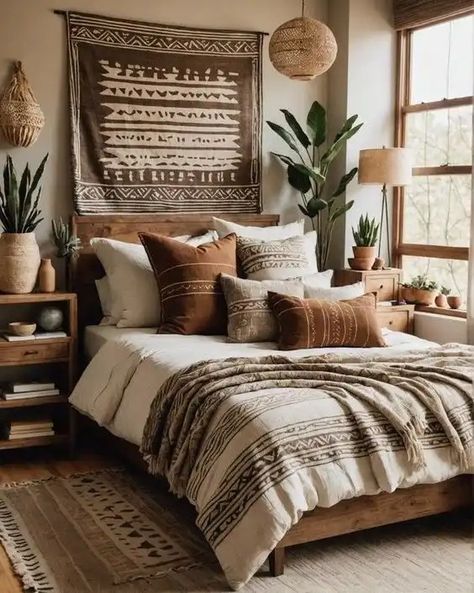 How to Use Eathy Tones to Create a Warm Atmosphere in Your Home - HubPages Bedroom Colors Earth Tones, Warm Bedroom Colors Earth Tones, Warm Bedroom Colors, Lake Bedroom, Earthy Bedroom, Warm Bedroom, Trailer Living, Big Lake, Interior Decorating Ideas