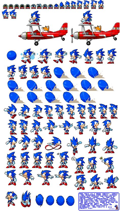 The Spriters Resource - Full Sheet View - Sonic Screensaver - Sonic Sonic Expression Sheet, Sonic Character Sheet, Sonic Artwork, How To Draw Sonic, Sonic Mania, Classic Sonic, Sonic Heroes, 8bit Art, Frame By Frame Animation