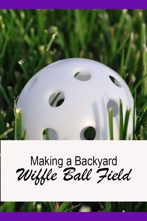 Making a Backyard Wiffle Ball Field Wiffle Ball Party, Wiffle Ball Field, Whiffle Ball, Family Games Indoor, Baseball Scoreboard, Backyard Sports, Backyard Baseball, Wiffle Ball, Pitching Machine