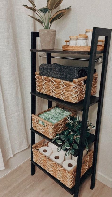 #bathroom #bathroomdecorideas #bathroomremodel Design Interior Baie, Bathroom Shelf Decor, Restroom Decor, Bathroom Decor Apartment, Future Apartment Decor, Bathroom Design Decor, Decor Baie, Bathroom Inspiration Decor, Apartment Bathroom