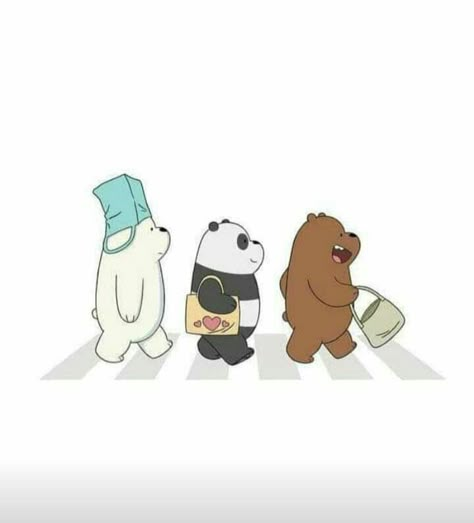 3 Bare Bears, Disney Inspired Tattoos, Polar Bear Cartoon, We Bear Bears, We Bare Bear, Best Friends Cartoon, We Bare Bears Wallpapers, Cartoon Network Shows, Bear Bears