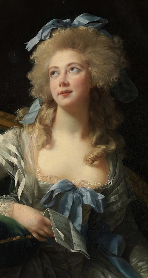 Elizabeth Core, Vigee Le Brun, Marie Antoinette Aesthetic, 18th Century Portraits, All Things, Rococo Art, Victorian Paintings, Antique Portraits, Rennaissance Art