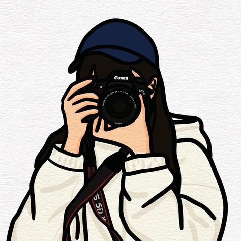 Photos For Dp, Profile Picture Instagram, Profile Picture Cartoon, Matching Anime Icons, Instagram Camera, Photographer Design, Picture Cartoon, Color Pencil Illustration, Book Cover Artwork