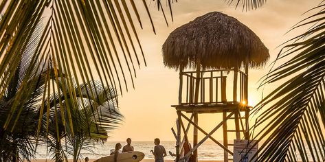 10 Best Mexico Surf Towns for Beautiful Views and Relaxed Vibes | Travel + Leisure Mexico Surfing, Surf Resort, Moodboard Website, Best Beaches In Mexico, Best Surfing Spots, Surf Town, World Surf League, Beach Hippie, Surf Yoga