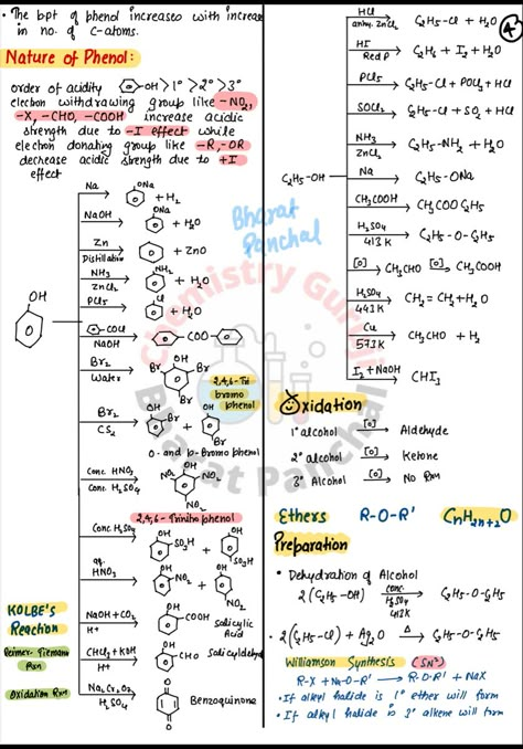 Name Reactions Organic Chemistry Class 12, Alcohol Phenol Ether Short Notes, Name Reactions Organic Chemistry, Alcohol Phenol Ether Mind Map, General Organic Chemistry Notes, Alcohol Phenol Ether Notes, Organic Chemistry Cheat Sheet Class 12, Organic Chemistry Notes Class 12, How To Study Organic Chemistry