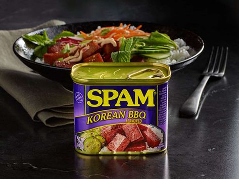 Spam Just Launched a New Flavor and We Tried It First Korean Spam, Spam Recipes, 5 Ingredient Dinners, Middle Eastern Cuisine, Asian Inspired Dishes, Eastern Cuisine, Health Dinner, Health Dinner Recipes, Korean Bbq