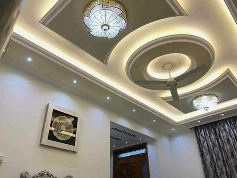 Hall Pop, Pop Design For Hall, Staircase Interior Design, Simple Ceiling Design, Down Ceiling, Simple Ceiling, Down Ceiling Design, Fall Ceiling, New Ceiling Design