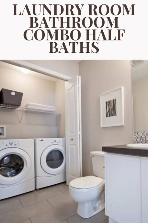 Half Bath Laundry Room Combo, Small Bathroom Laundry Combo, Bathroom And Laundry Room Combo, Bath Laundry Combo, Bathroom Laundry Room Combo, Laundry Combo, Bathroom Laundry Combo, Laundry Room Bathroom Combo, Laundry Bathroom Combo