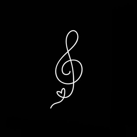 Music Love Tattoo Designs, Simple Music Tattoo, Music Heart Tattoo, Music Inspired Tattoos, Trio Tattoos, Sheet Music Tattoo, Small Music Tattoos, Music Lover Tattoo, Word Tattoos With Meaning