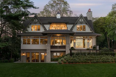 Equestrian | Lenox House 62018 House Styles Exterior, Contemporary Lake House, Taj Mahal Quartzite, Lake Minnetonka, Lakefront Property, Beautiful Kitchen Designs, Lakefront Homes, Deck Patio, Mountain Homes