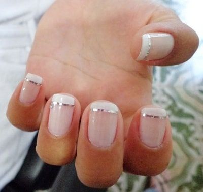 French Manicure Designs, Nails 2018, French Manicure Nails, Nagel Tips, French Nail Art, Colorful Nail, Makijaż Smokey Eye, Wedding Nails Design, Super Nails