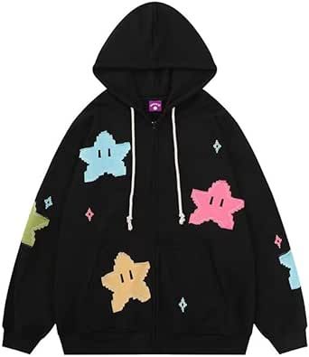 Zip Up Hoodies Y2k, Cute Fall Jackets, Hoody Kpop, Hoodies Y2k, Fashion Major, Drawstring Jacket, Design Hoodie, Detailed Embroidery, Y2k Clothes