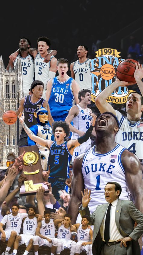 #duke #wallpaper #dukebasketball #zion #coachk #basketball #finalfour Duke Blue Devils Wallpaper, Duke Wallpaper, Devils Wallpaper, Duke College, Duke Blue Devils Basketball, Coach K, Also Me, Basketball Is Life, The Brotherhood