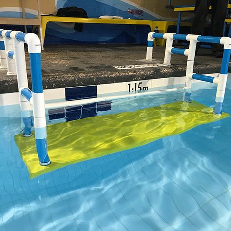 Fiberglass In-Pool Hanging Swim Teaching Bench Swim Equipment, Pool Platform, Pull Buoys, Pool Inflatables, Swimming Drills, Pvc Pool, Swimming Pool Equipment, Portable Pools, Swimming Benefits