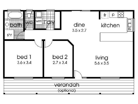 16x40 Cabin Floor Plans, 16 X 40 Floor Plans Layout, Two Bedroom Tiny House, Shed To Home, Micro House Plans, Plan Building, Granny Pods, Mobile Home Floor Plans, Shed House Plans