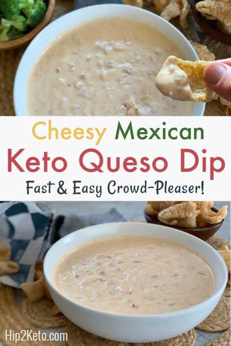 Keto Queso Dip, Mexican Queso Dip, Slimfast Recipes, Keto Queso, Mexican Queso, Mexican Keto, Keto Sauces, Desserts Keto, Resep Diet