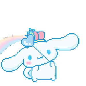 Pixelated Cinnamoroll, Cinamoroll Wallpaper, Laptop Gif, Sanrio Gif, Pixel Gift, Pixel Kawaii, Gif Pixel, Pixel Art Gif, Wallpapers Laptop