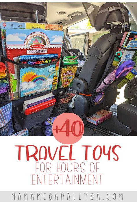 Car Trip Activities, Kid Road Trip Activities, Car Ride Activities, Travel Toys For Kids, Road Trip Toys, Road Trip Entertainment, Toddler Road Trip, Disney Road Trip, Kicking And Screaming