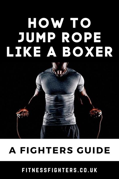 Learn How To Jump Rope Like A Boxer - We have all seen professional boxers jump rope with style and grace, follow our guide to learn the ... Boxer Jump Rope, Boxing Jump Rope, 5 Day Workout Routine, Boxer Workout, Boxing Workout Routine, Fighter Workout, Boxing Training Workout, How To Jump, Calisthenics Training