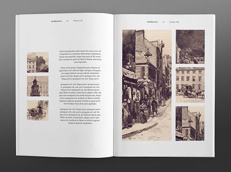 History Book Design, Yearbook Layouts, 잡지 레이아웃, Family History Book, Corporate Brochure Design, Page Layout Design, Buch Design, History Magazine, Booklet Design