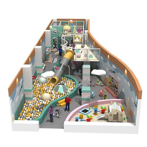 Kids Play Area Indoor, Indoor Playground Ideas, Children's Playground Equipment, Indoor Park, Indoor Playground Design, Commercial Indoor Playground, Indoor Play Equipment, Indoor Playroom, Soft Play Area