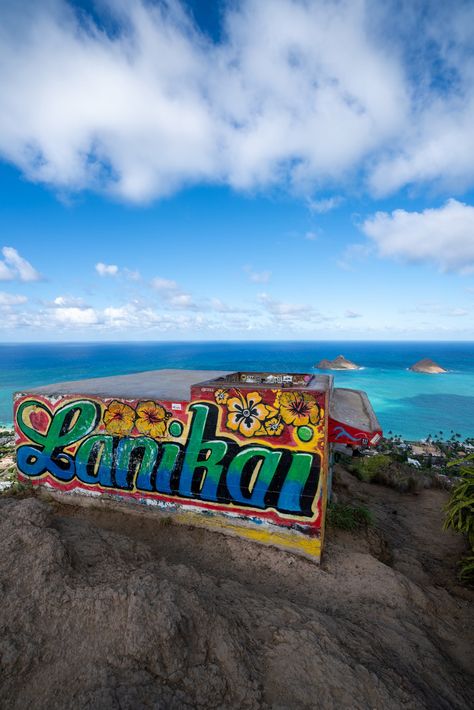 Lanikai Pillbox Trail Back Way Lanikai Pillbox Hike, Hawaii Hikes, Waimea Bay, Hawaii House, Sandy Cheeks, Missing Home, Hawaii Homes, Hawaii Trip, Hawaii Usa