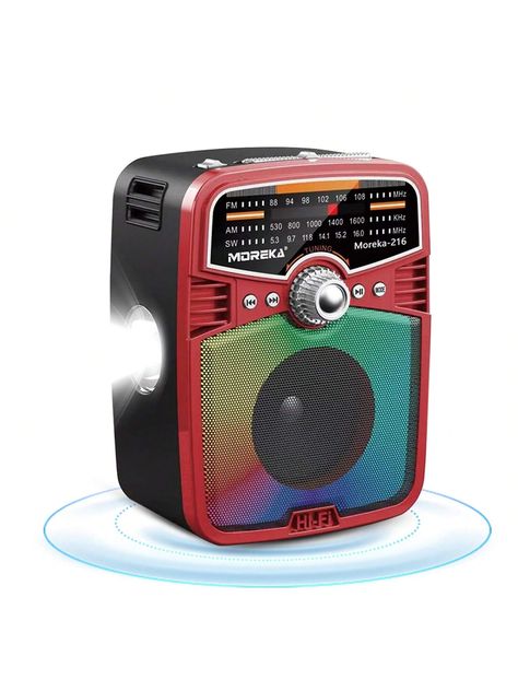 Rojo  Collar  ABS   Embellished Radio Fm, Portable Audio, Bolivia, Audio Video, Radios, Audio