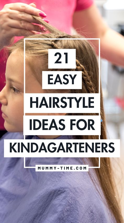 🌟 Looking for quick and cute hairstyles for your kindergartener? Our guide offers easy-to-create styles that make mornings fun and fuss-free. Find the perfect look for every day of the week. Save this pin for a collection of adorable hairstyle ideas! 💖 Hairstyle For Kids Graduation, Day After Braids Hairstyles, School Hair For Kids, Cute Kindergarten Hairstyles, 1st Grade Picture Day Hair, Kindergarden Hair Styles, Hair Styles School Easy, Fun Girls Hairstyles