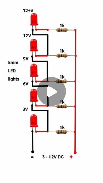 24 on Instagram: "3-12v battery level indicator circuit diagram #battery #level #indicator #circuit #diagram #viral #instagram #reels" Battery Level Indicator Circuit, Battery Indicator, Circuit Diagram, Instagram Reels, Circuit, Electronics, Instagram