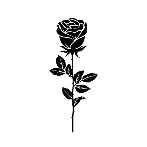 Free vector flat design rose silhouette | Free Vector #Freepik #freevector #outline #flower-silhouette #illustrations #flat-illustration Unforgettable Tattoo, Black Flowers Tattoo, Rose Silhouette, Tattoo Ideas For Females, Coffee Poster Design, Dark Roses, Goth Tattoo, Mountain Silhouette, Mountain Drawing