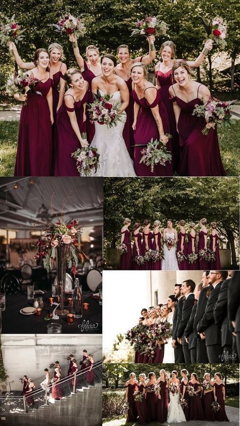 Lilac Wedding Bouquet, Burgundy Bridesmaid Dresses Long, Burgundy Bridesmaid, Lilac Wedding, Burgundy Bridesmaid Dresses, Fall Wedding Colors, Dresses Elegant, Burgundy Wedding, Wedding Planners