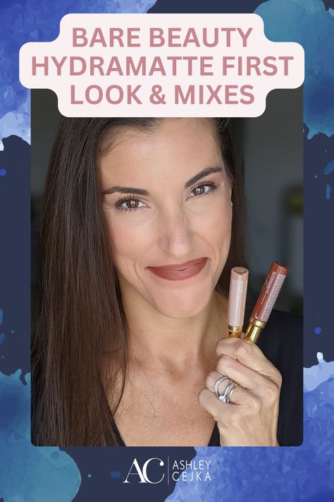 Discover the stunning lip color of Bare Beauty HydraMatte LipSense! This long-lasting, matte lipstick is your one-step solution for a flawless pout. See how I use it to perfectly highlight the center of my lips by pairing it with shades like Velvet, Bella, Chocolate Bar, and Burgundy Plum for a customized look. To see my first thoughts and how to use it visit ashleycejka.com Hydramatte Lipsense, Lip Color Shades, Lip Shade, Lips Shades, Bare Beauty, First Impressions, Lip Moisturizer, Lip Color, Matte Lipstick