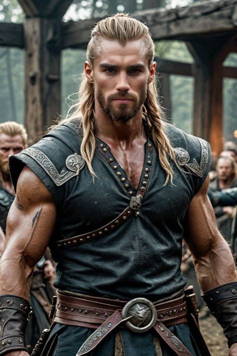 Hot Viking Men, Viking Outfit Men, Viking Men Warriors, Male Viking, Viking Male, Suzanne Wright, Beast Men, Viking Warrior Men, Viking Man