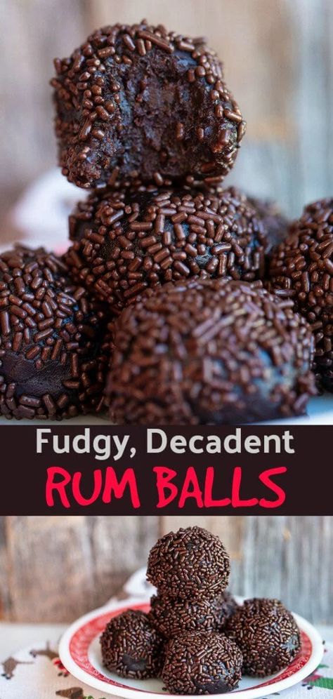 Rum Truffle Balls, Christmas Favorites Recipes, Rum Chocolate Truffles, Christmas Baking Chocolate, Cake Mix Rum Balls, Rum Truffles Recipe, Rumballs Recipe Easy Rum Balls, Dainties Recipes, Rumballs Christmas