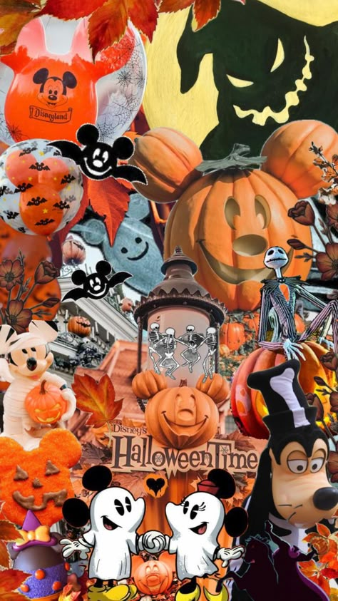 Halloween time at Disneyland 🎃🍂 #halloween #disneyhalloween #halloweenaeshetic #autumn #fall #fallvibes #disneyland Disney Halloween Wallpaper Aesthetic, Disney Halloween Wallpaper, Follow Wallpaper, Fall Wallpaper Halloween, Phone Case Prints, Adventure Book Scrapbook, Halloween Fall Vibes, Halloween Time At Disneyland, Tiktok Wallpaper