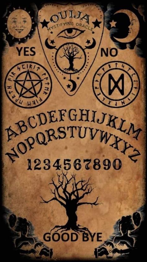 Ouija Board Wallpaper Iphone, Ouija Board Wallpaper, Vintage Fortune Teller, Hipster Prints, Hipster Haircut, Whatsapp Wallpapers Hd, Trippy Iphone Wallpaper, Hipster Hairstyles, Halloween Wallpaper Cute