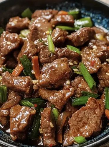 This Simple Mongolian Beef recipe is a deliciously savory dish that’s perfect for a quick weeknight dinner. With tender slices of flank steak coated in a sweet and savory sauce made from soy sauce, brown sugar, garlic, and ginger, it's sure to satisfy your cravings. Mongolian Beef Recipe, Beef Flank Steak, Mongolian Beef Recipes, Flank Steak Recipes, Garlic And Ginger, Mongolian Beef, Brown Sauce, Beef Recipe, Savory Sauce